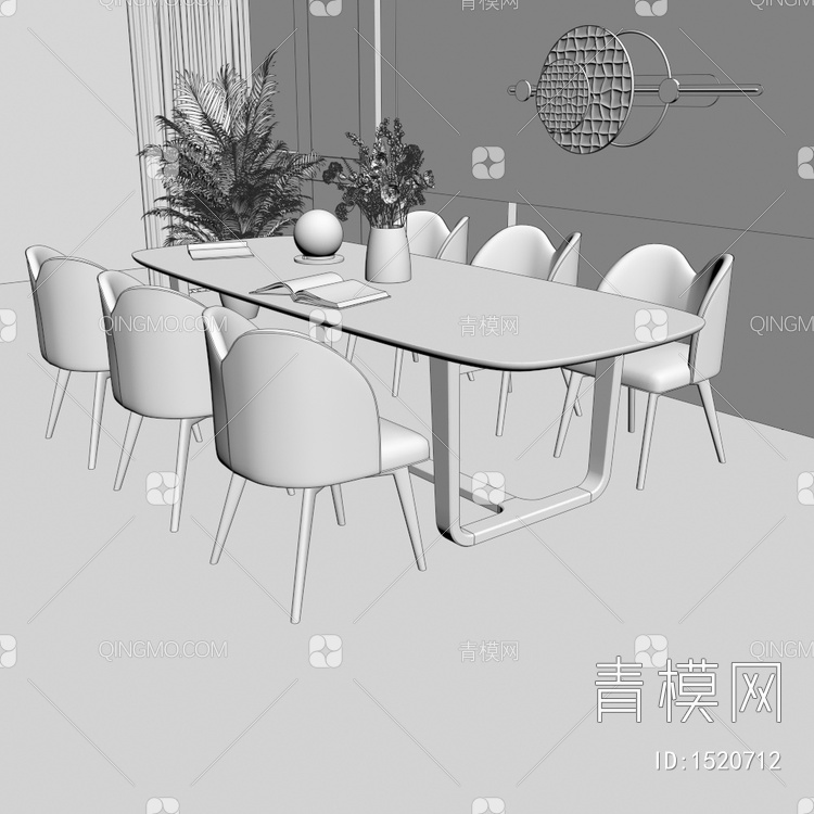 餐厅 餐桌椅组合