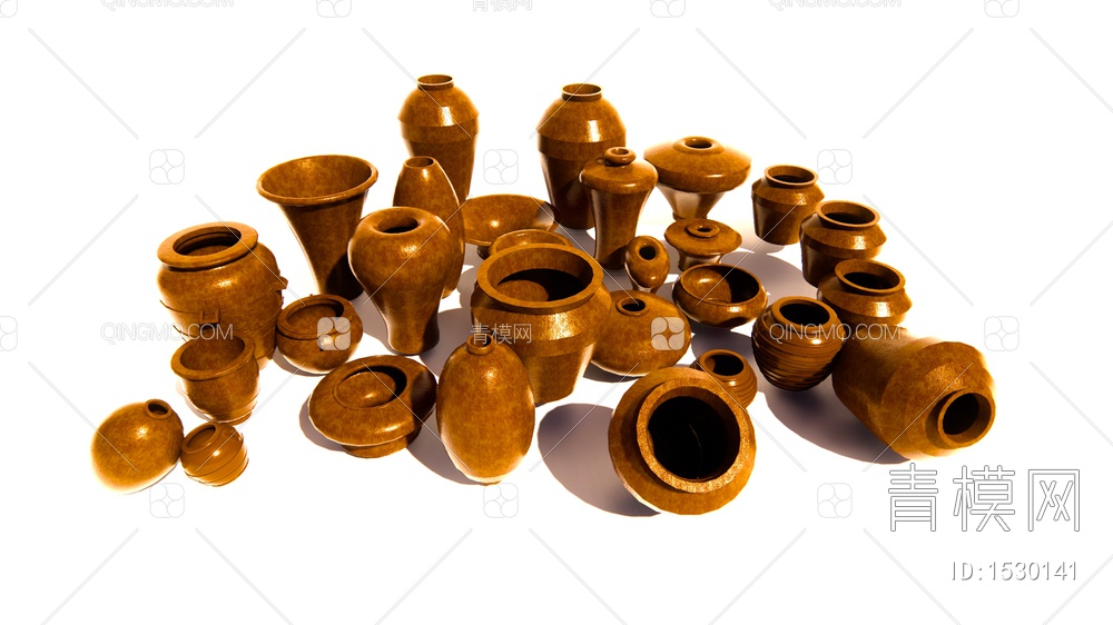 陶瓷罐、小品