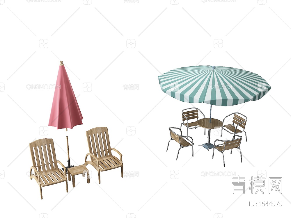 户外桌椅遮阳伞