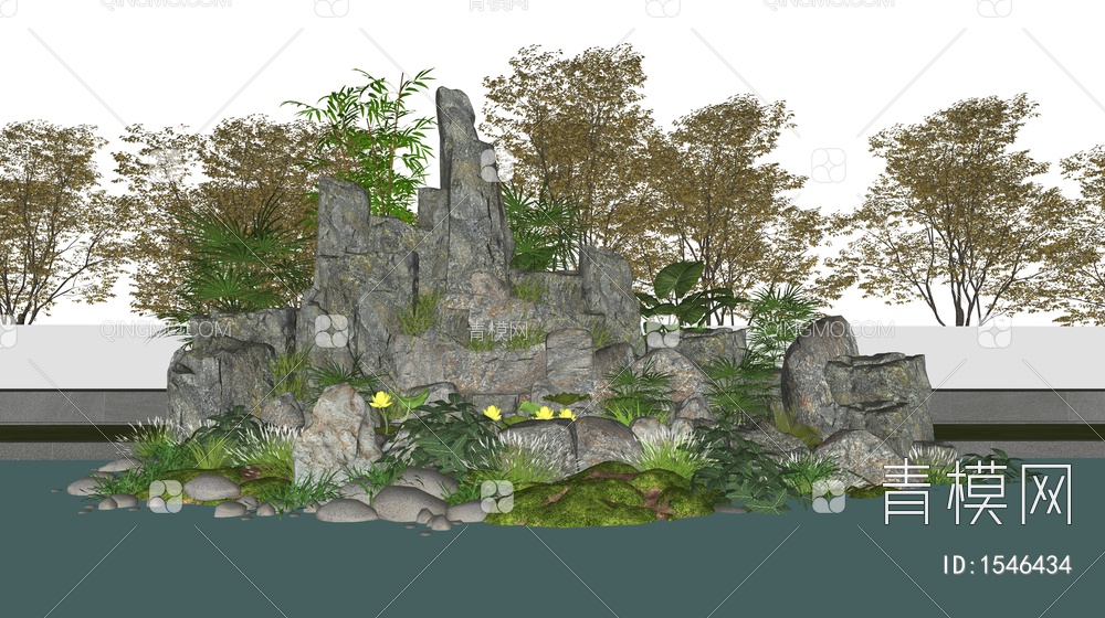 假山 石头 景观石 景石 园林小品 叠石
