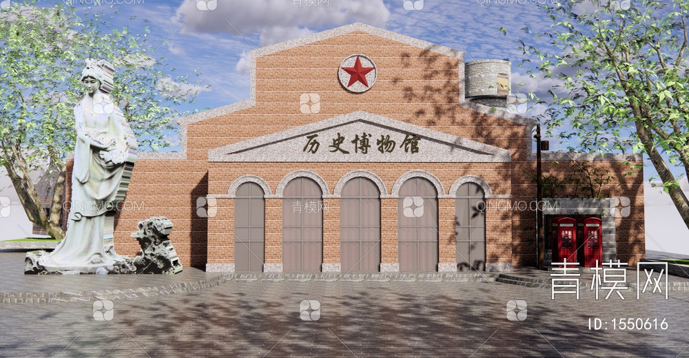 博物馆建筑 展览馆建筑 公共服务建筑 特色建筑 文化馆 艺术馆