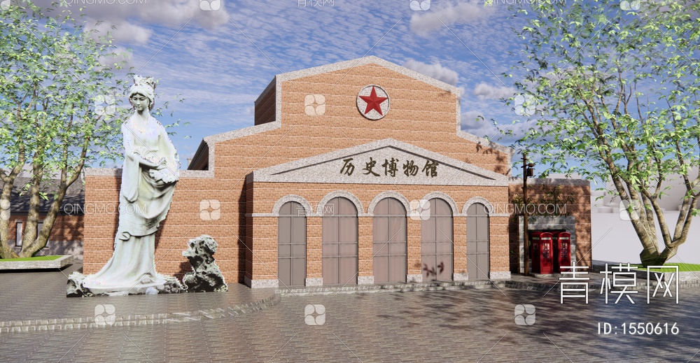 博物馆建筑 展览馆建筑 公共服务建筑 特色建筑 文化馆 艺术馆