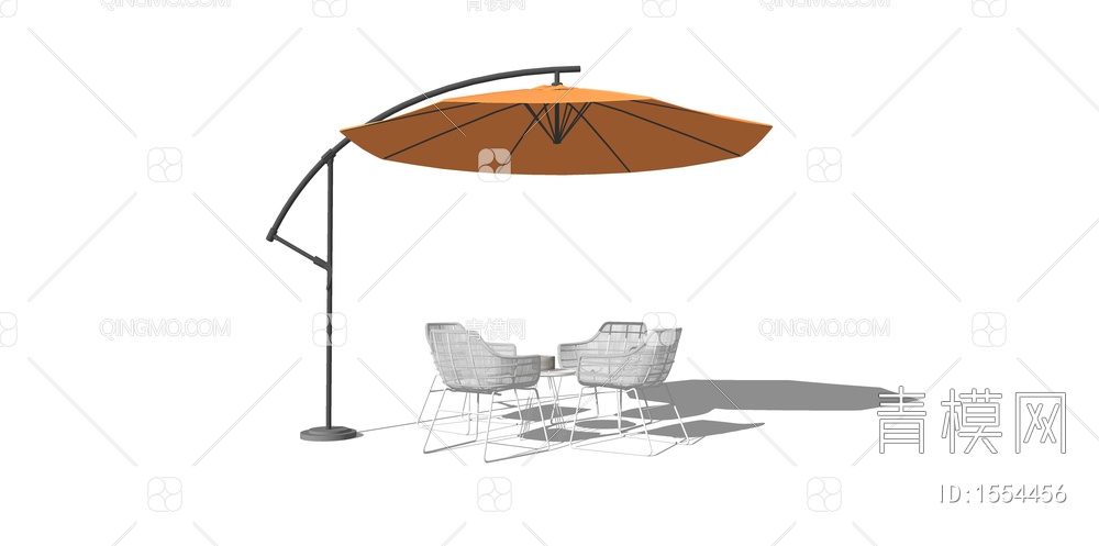 户外遮阳伞休闲桌椅