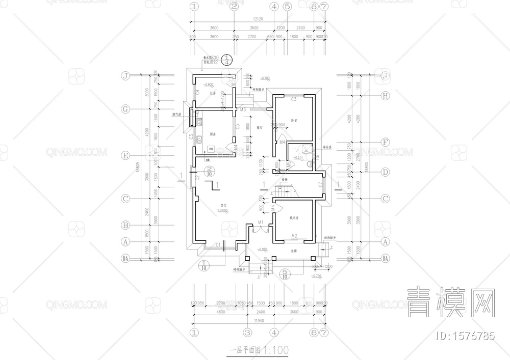 农村别墅住宅建筑图