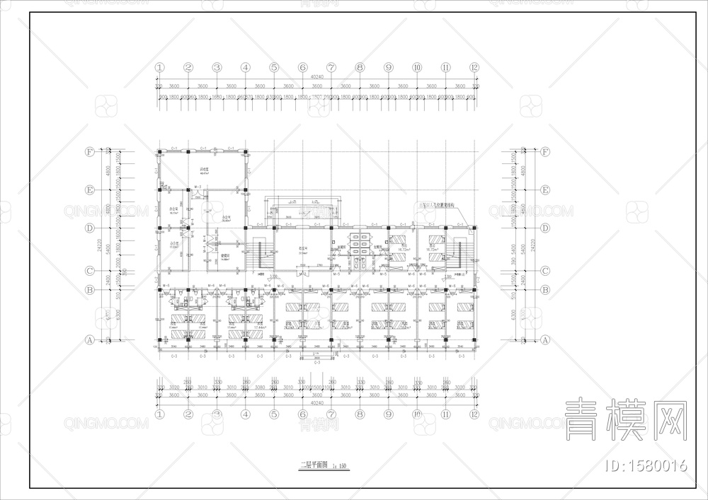 养老院CAD设计建筑图