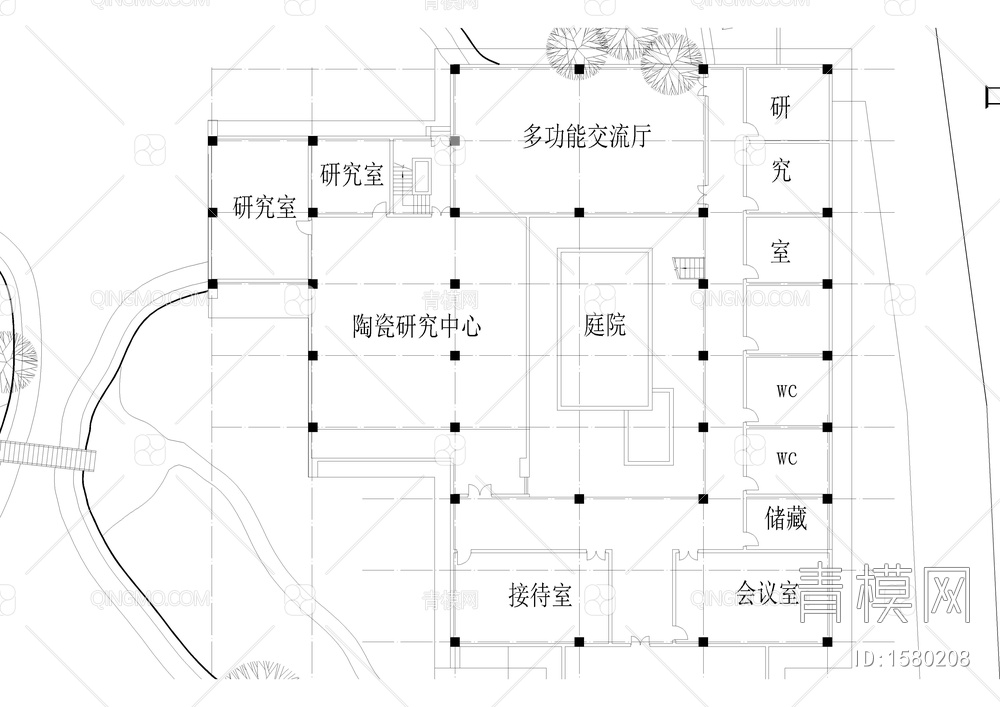 博物馆规划图含首层平面图