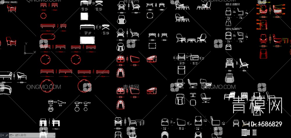 国外比较流行的2D版 CAD图库大全