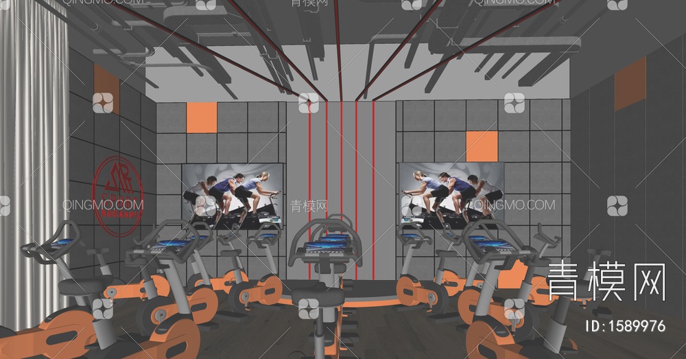 动感单车健身室