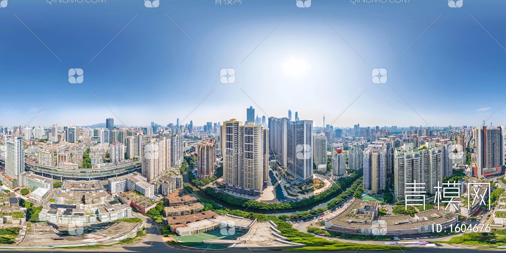10白天科技城市全景