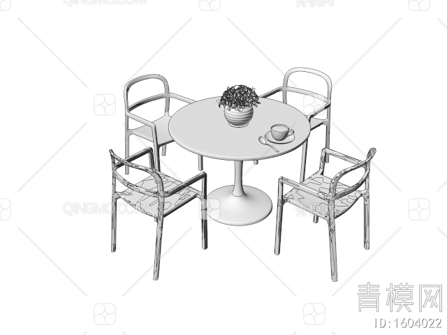 休闲桌椅 洽谈桌椅 户外桌椅 花瓶