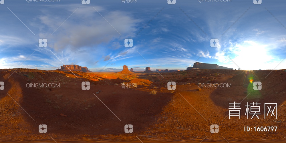 户外沙漠HDR贴图