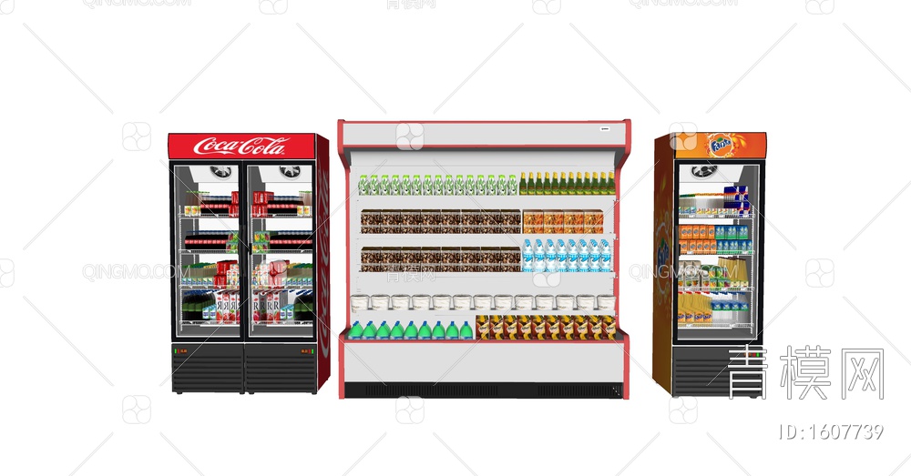 自动售卖机 冰柜 超市冰箱