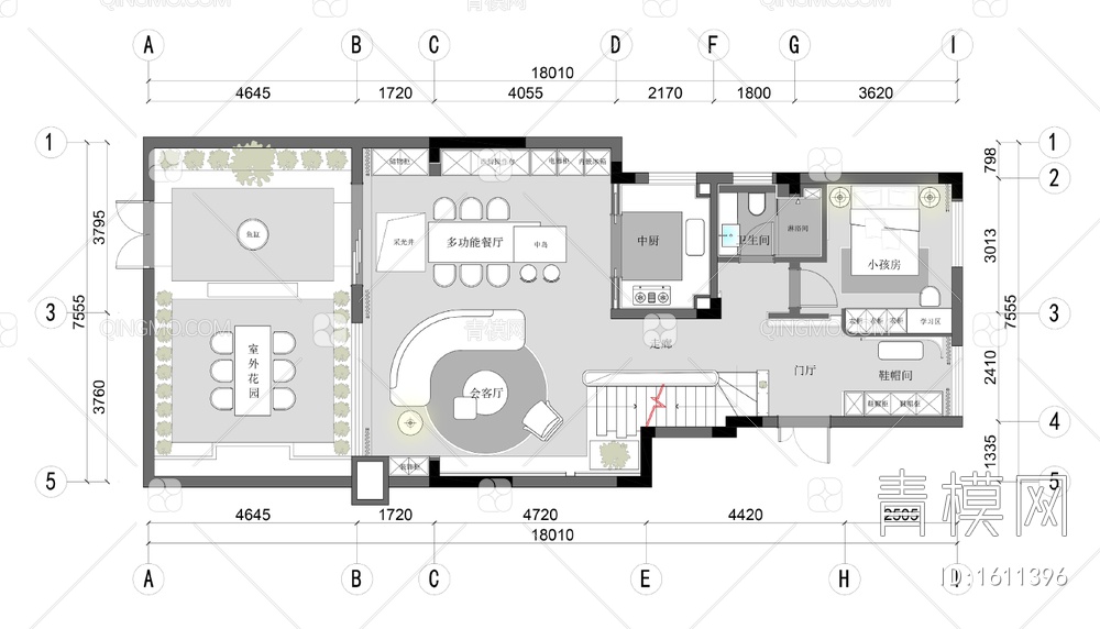三层别墅室内施工详图+效果图 家装 豪宅 私宅 别墅 洋房 样板房