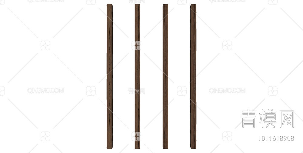 木头柱子