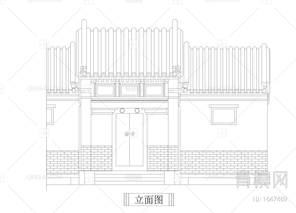 中国古建构件示例