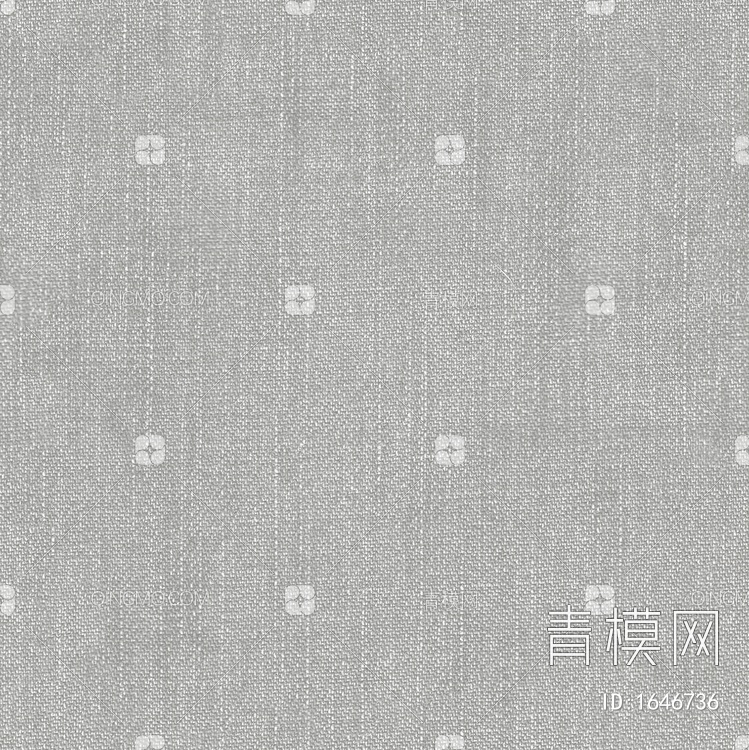 灰色亚麻布纹贴图5