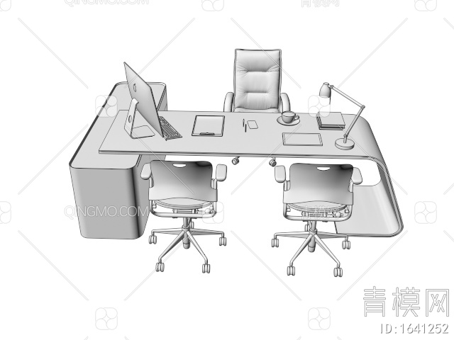 经理办公桌椅 老板办公桌 书桌椅