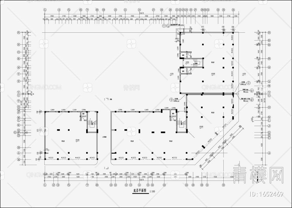 住宅区建筑设计 施工图
