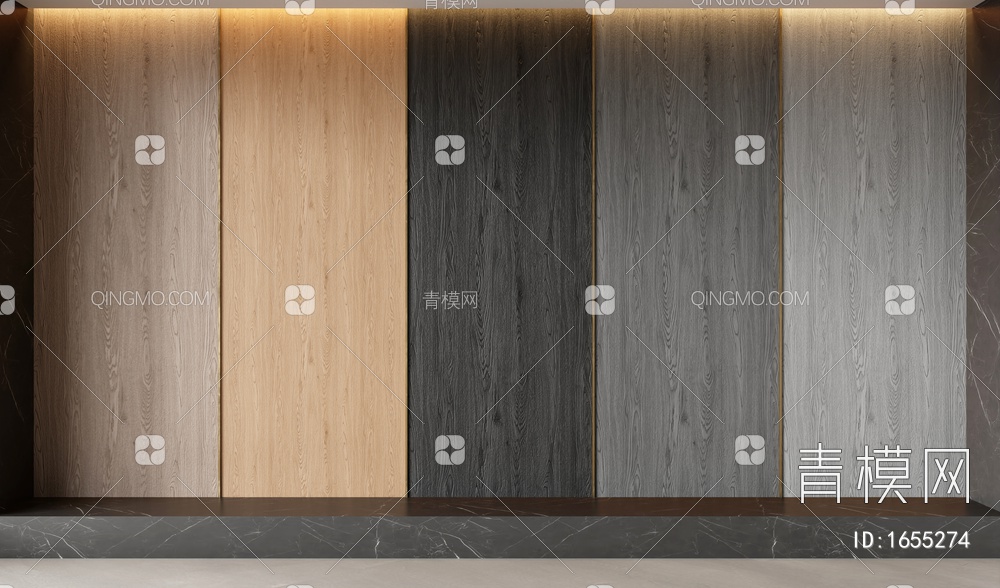 木纹护墙板