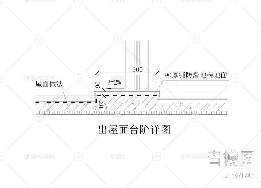 台阶大样图