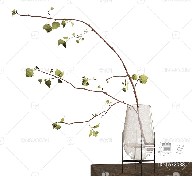 花瓶里的树枝