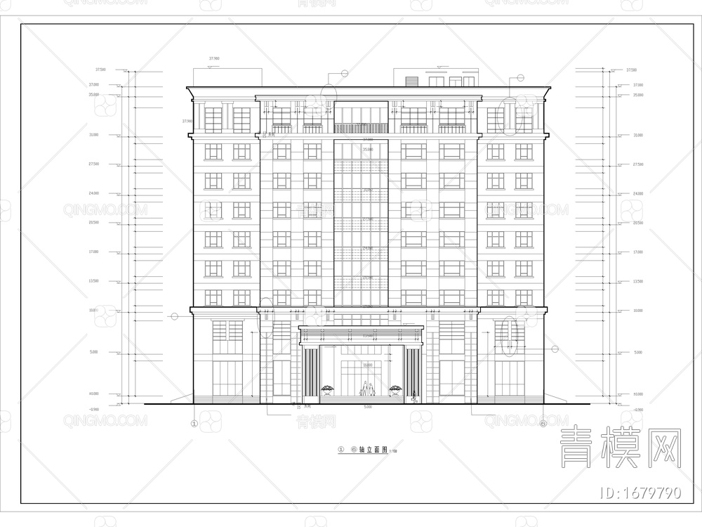 50套旅馆宾馆CAD建筑图