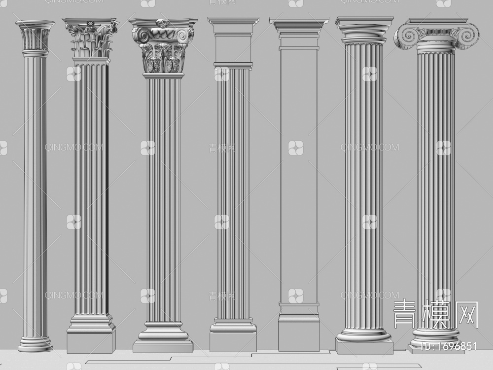 柱子 罗马柱 石膏柱子 装饰柱 罗马柱
