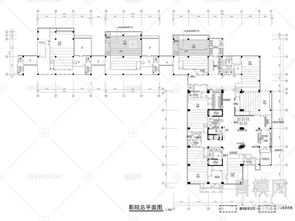 50套电影院影厅CAD施工图