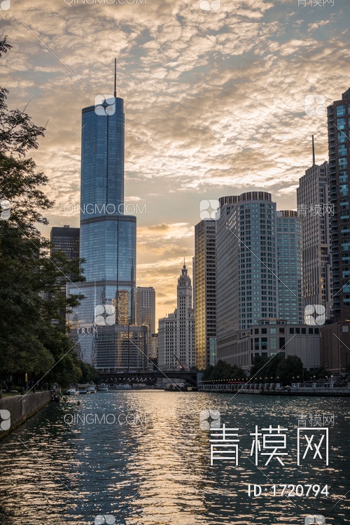 唯美都市风景