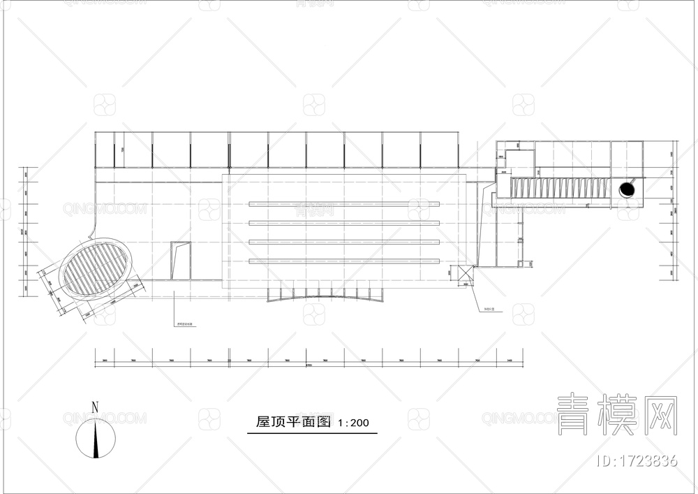 二级汽车站方案CAD图