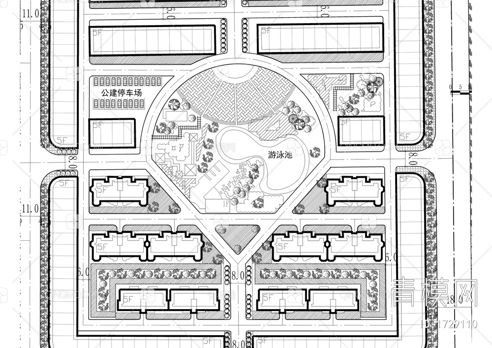 县城开发区设计规划图