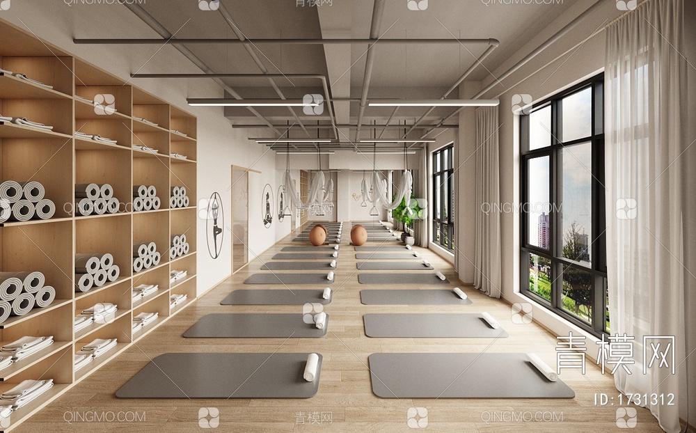 瑜伽健身房
