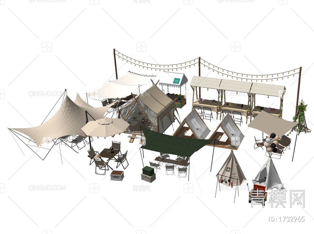 露营帐篷设备