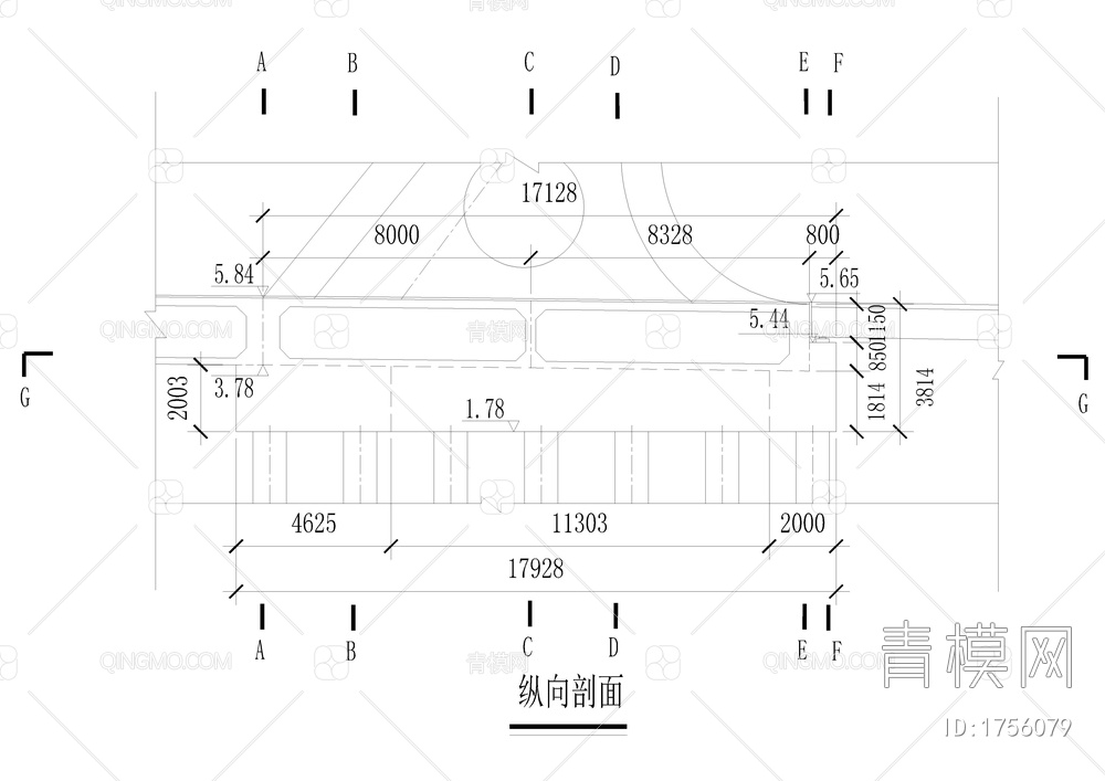 塔梁固结段构造图