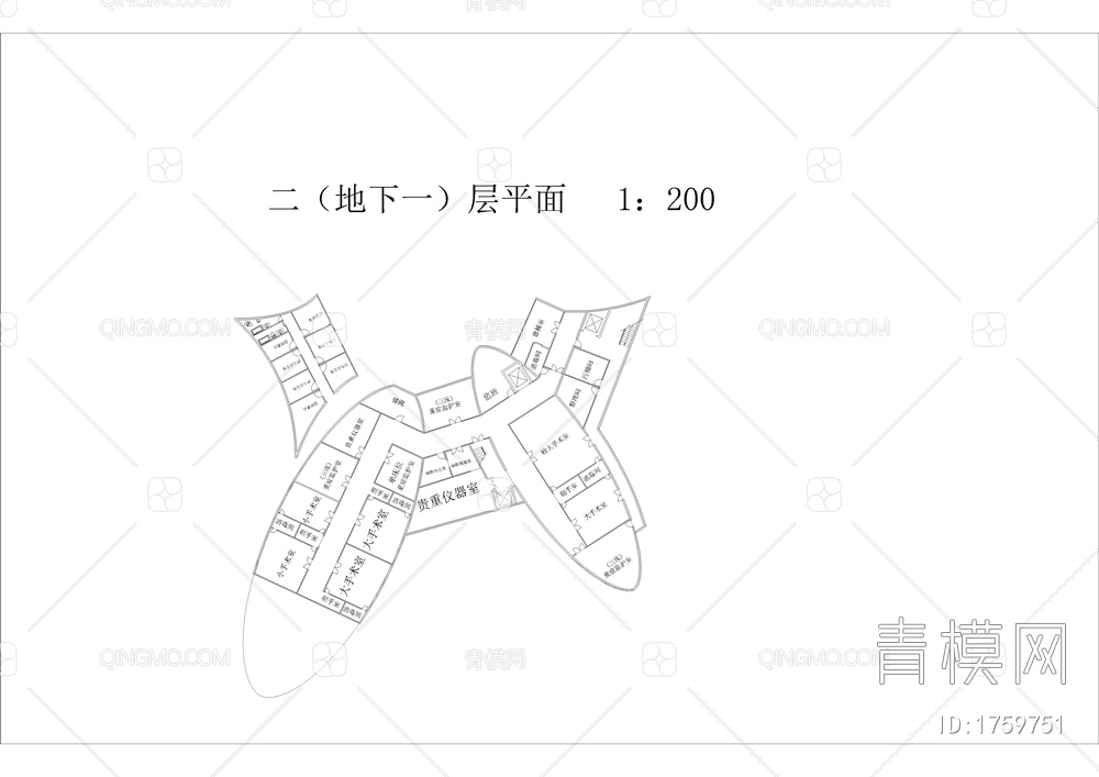 医院急救中心全套建筑图