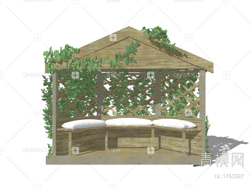 庭院木质休闲亭