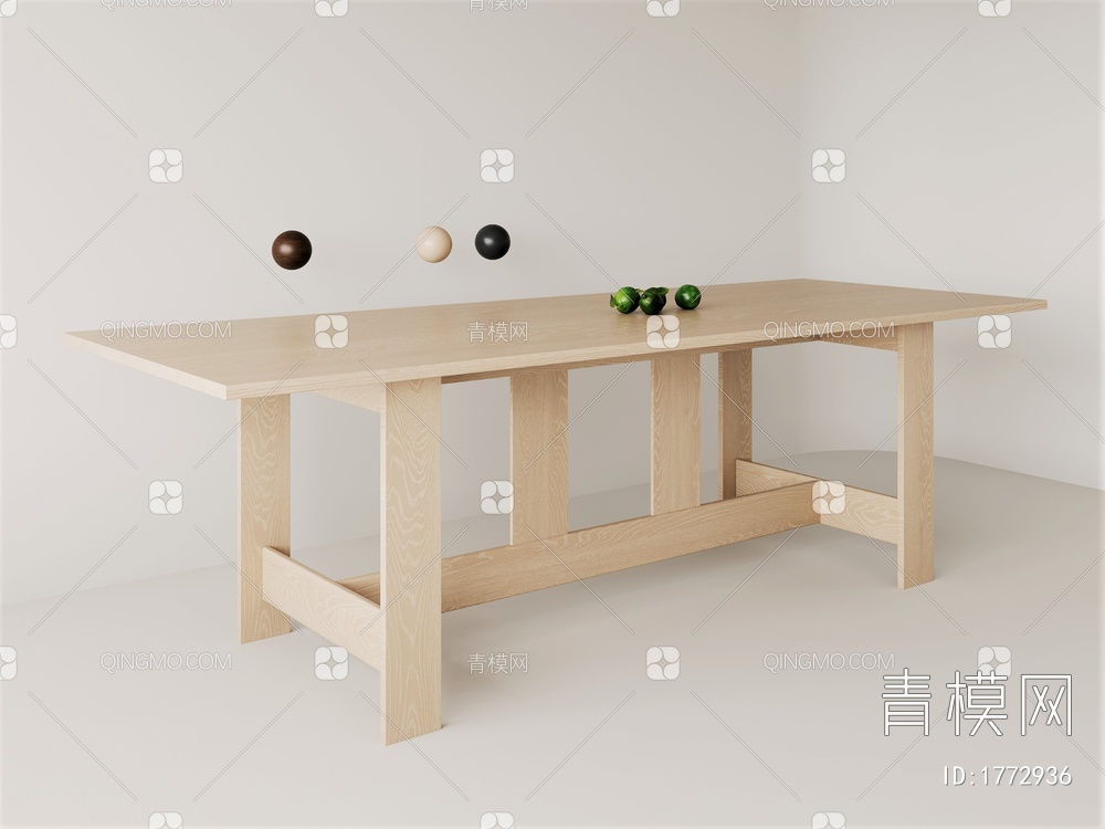 长桌，原木，餐桌，餐桌椅