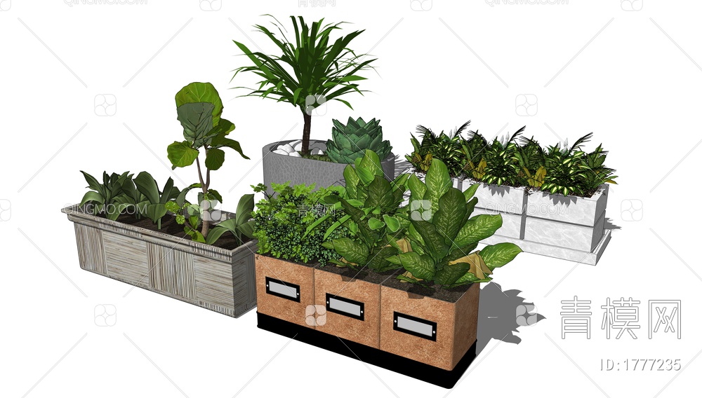 绿植花箱