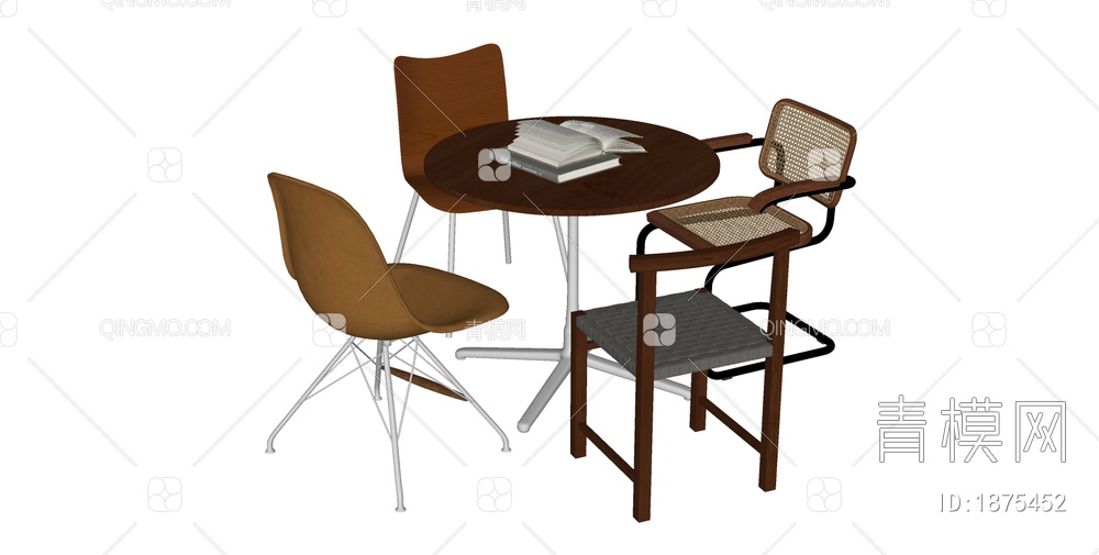 中古风餐桌椅