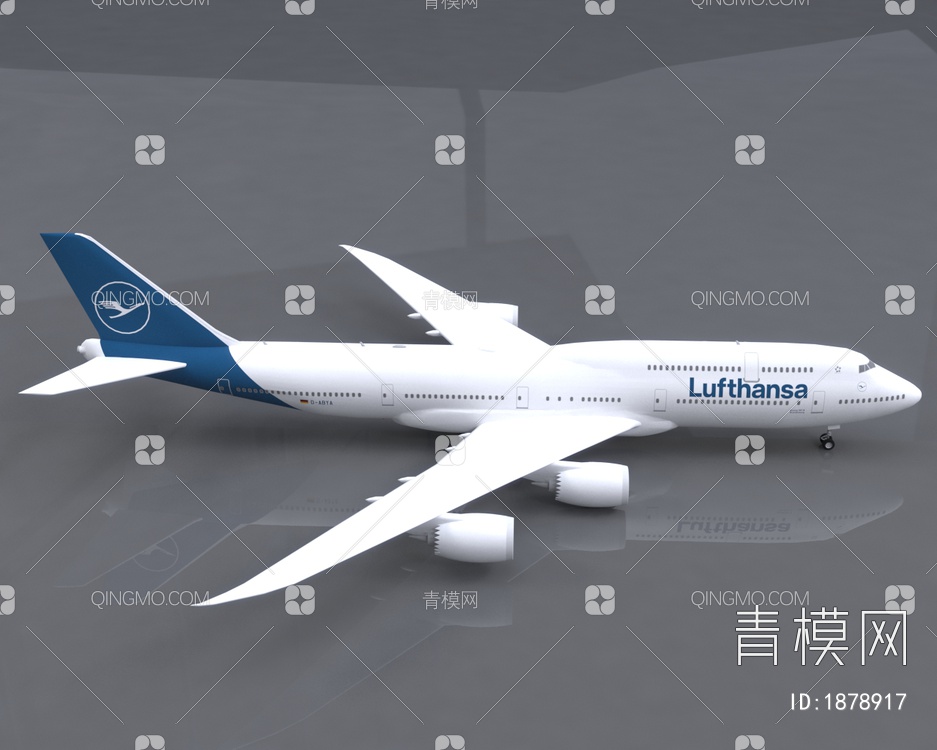 汉莎航空波音747飞机