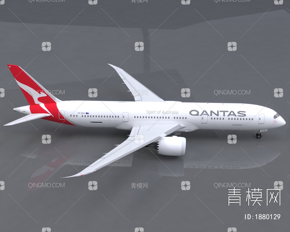 澳洲航空波音787飞机简配版