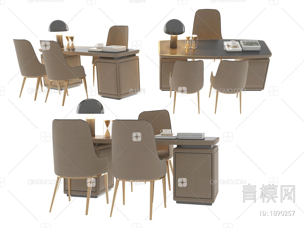 老板桌办公桌椅组合