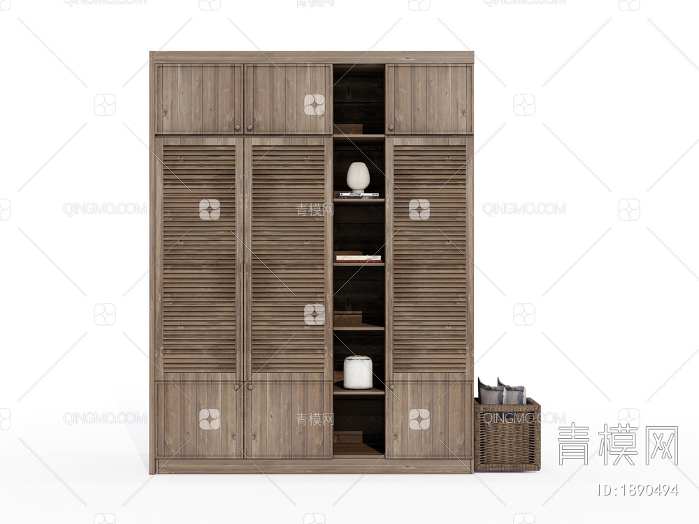 实木衣柜