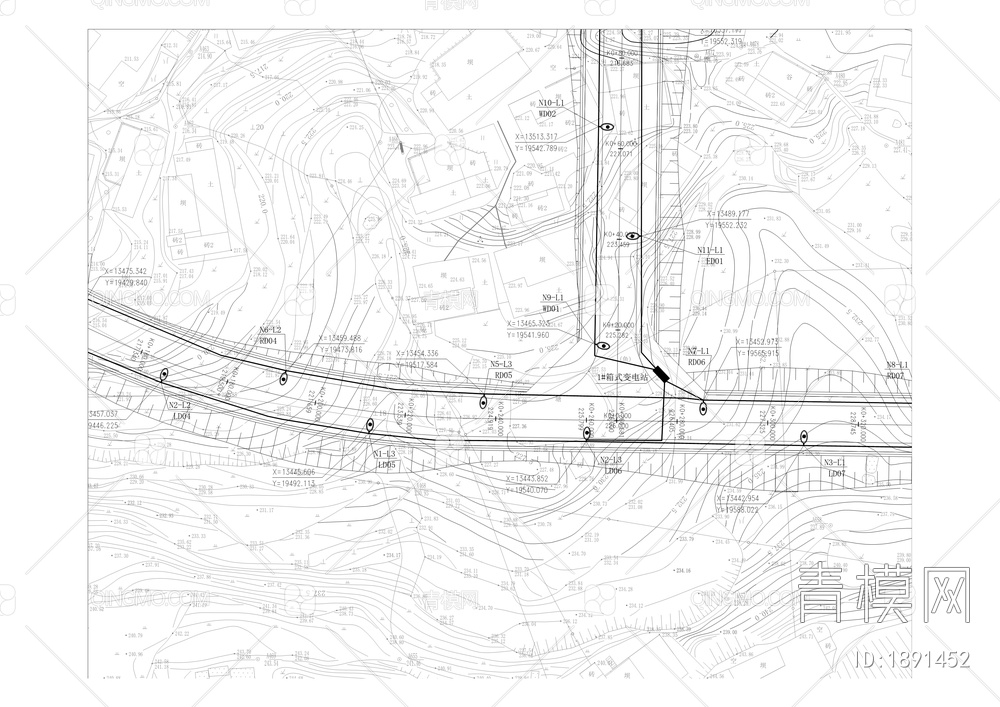 白沙片区大旗山棚户区市政道路工程（横一路、纵二路）