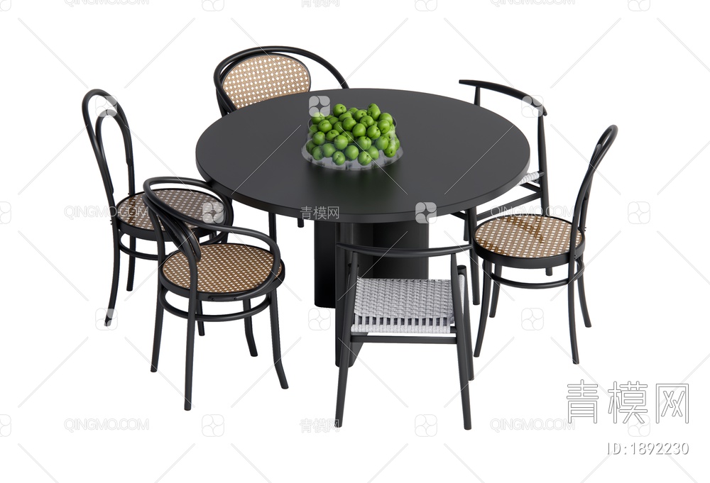 中古餐桌椅组合