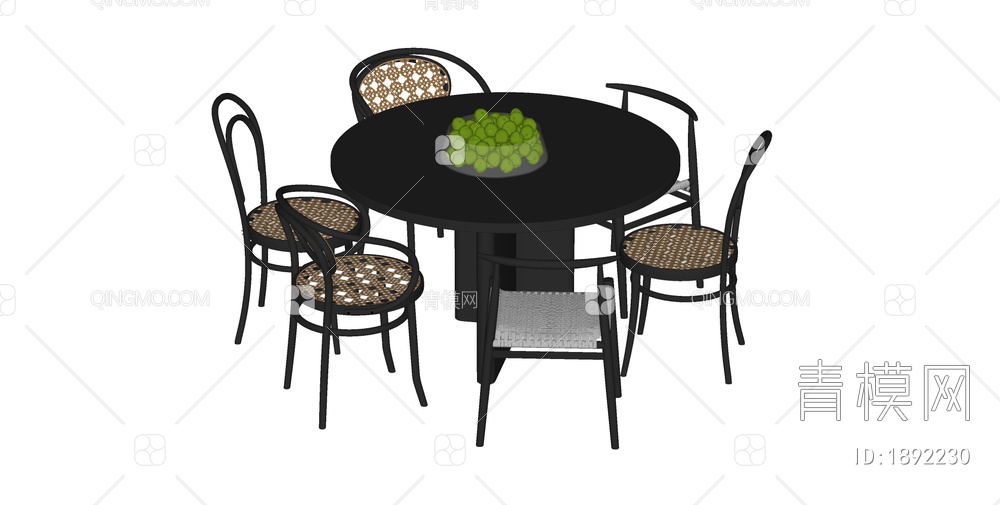 中古餐桌椅组合