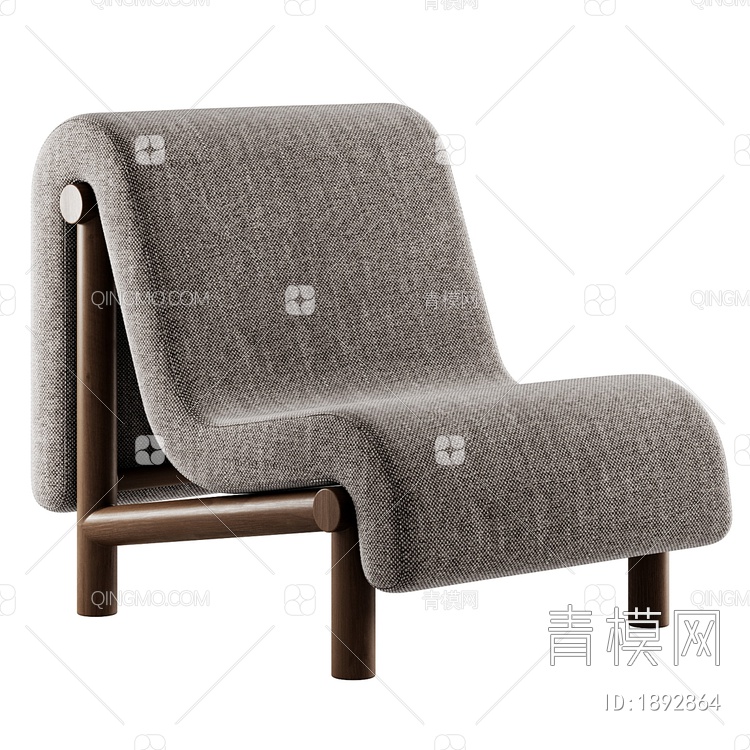 Pertica休闲椅 单椅 扶手椅子