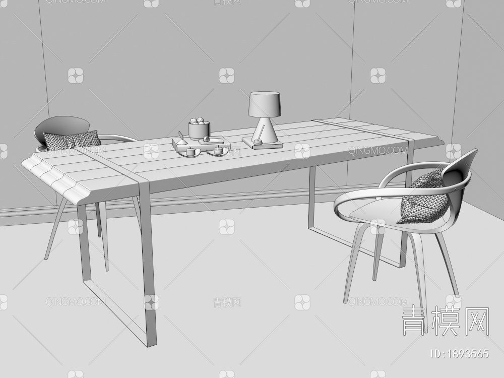 拼木，实木，黑钢，餐桌 餐桌椅