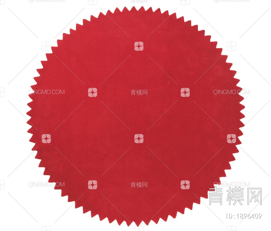 红色圆毯