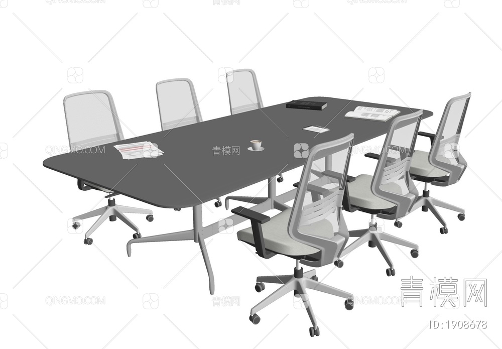 会议桌椅组合 洽谈桌